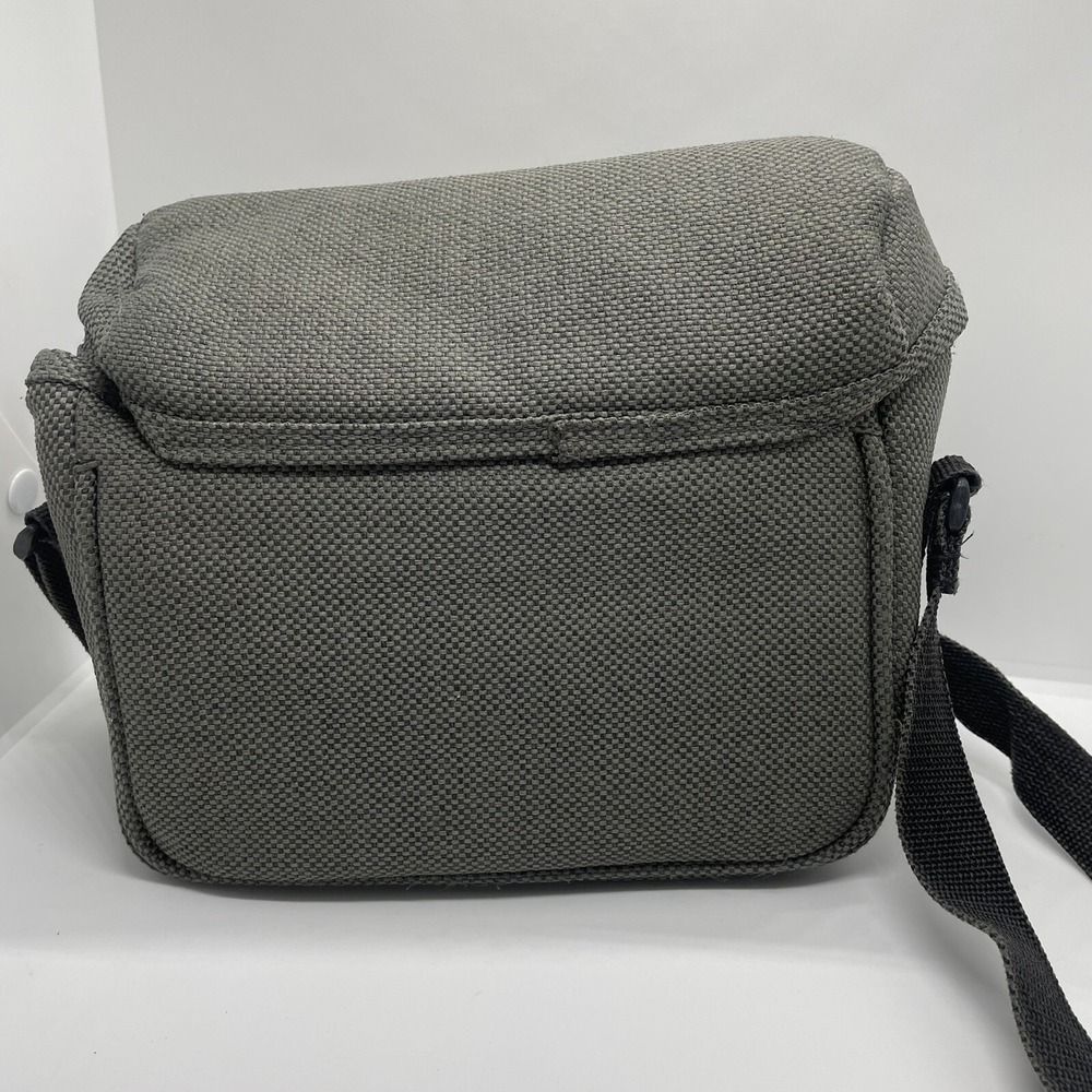 Cambridge Camera Bag Repositionable Padded Inserts Gray‎ Tweed Durable Stylish - Picture 7 of 7